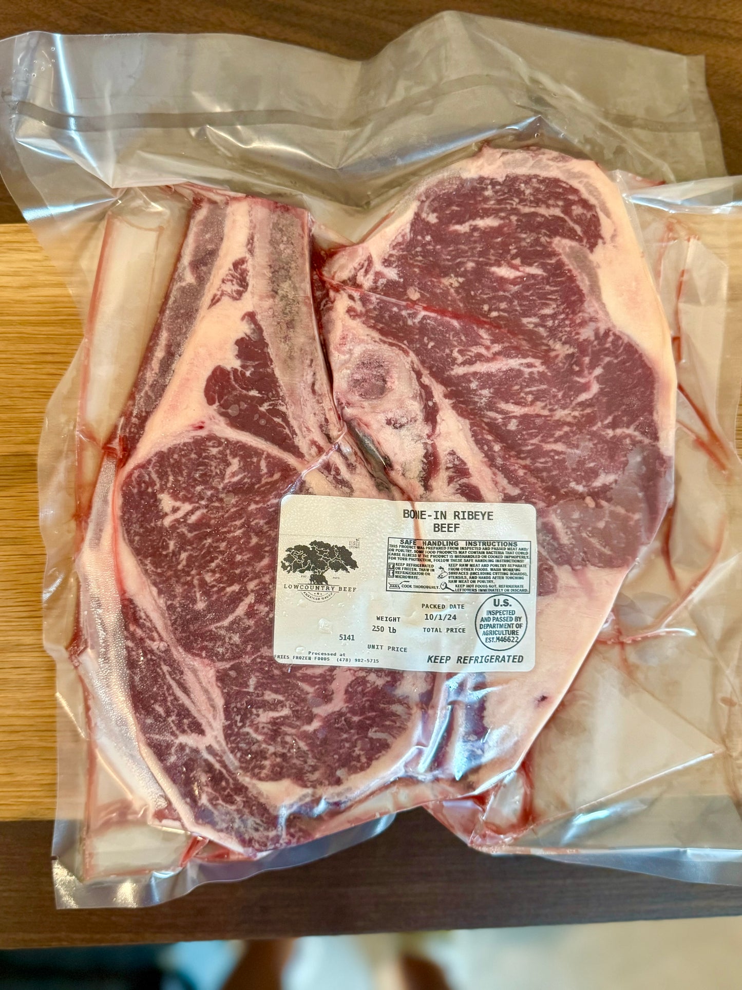 Wagyu Bone-in Ribeye