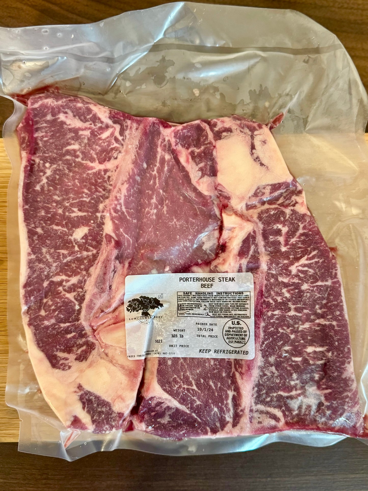 Wagyu Porterhouse Steak